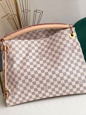 Louis Vuitton LV Artsy MM Damier Azur Bag M41174